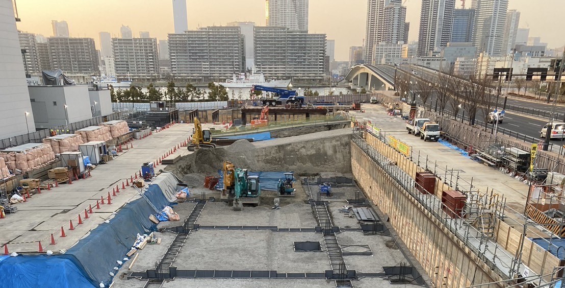 建設現場の風景